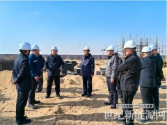 蒙能杭錦旗110萬千瓦風(fēng)電光伏一體化項(xiàng)目全力沖刺并網(wǎng)目標(biāo)