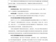 璞泰來(lái)擬超20億元投建馬來(lái)西亞負(fù)極基地